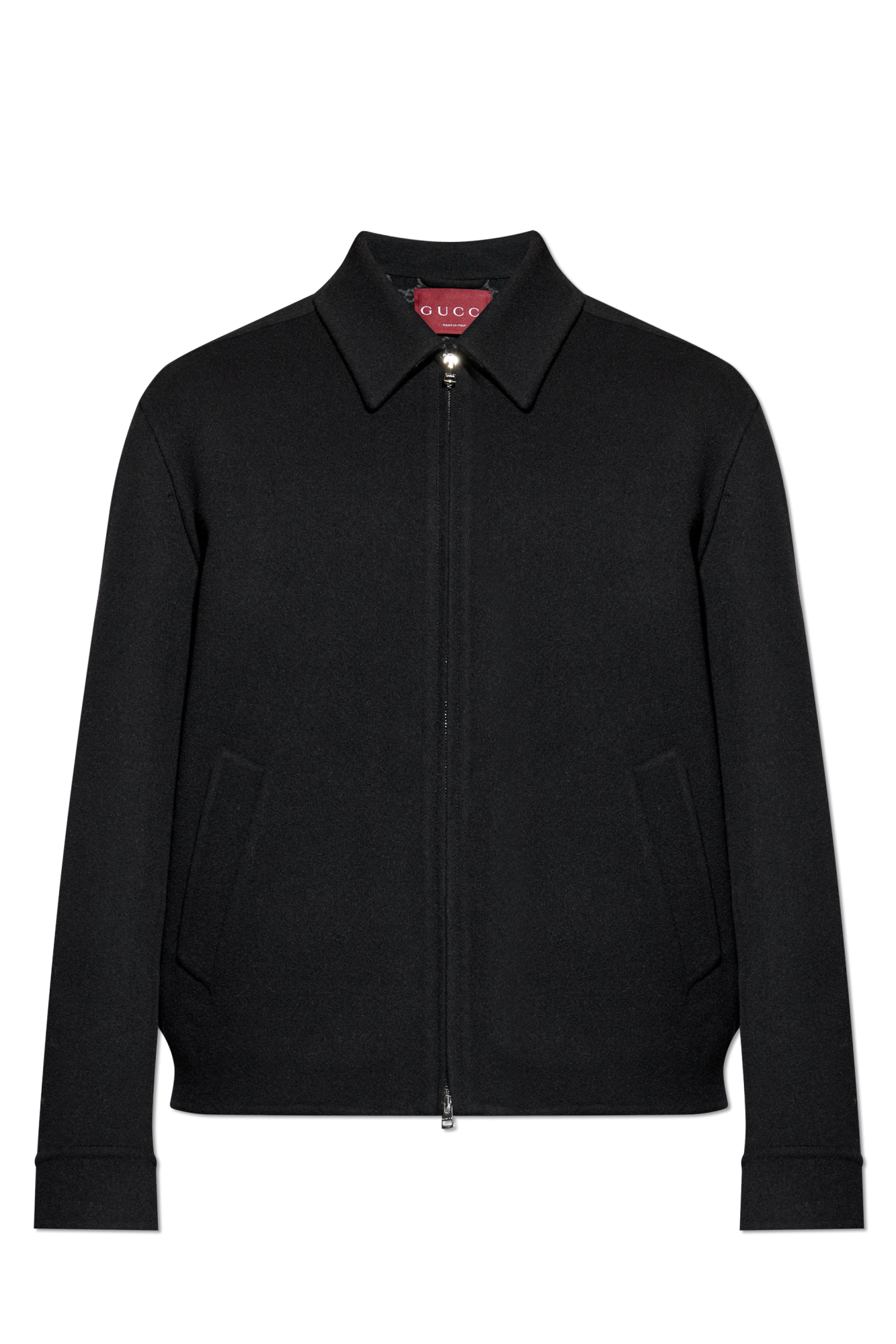 ジャケット・アウター GUCCI - SB JACKET - BLACK - WOOL Black Wool jacket Gucci - Vitkac AS